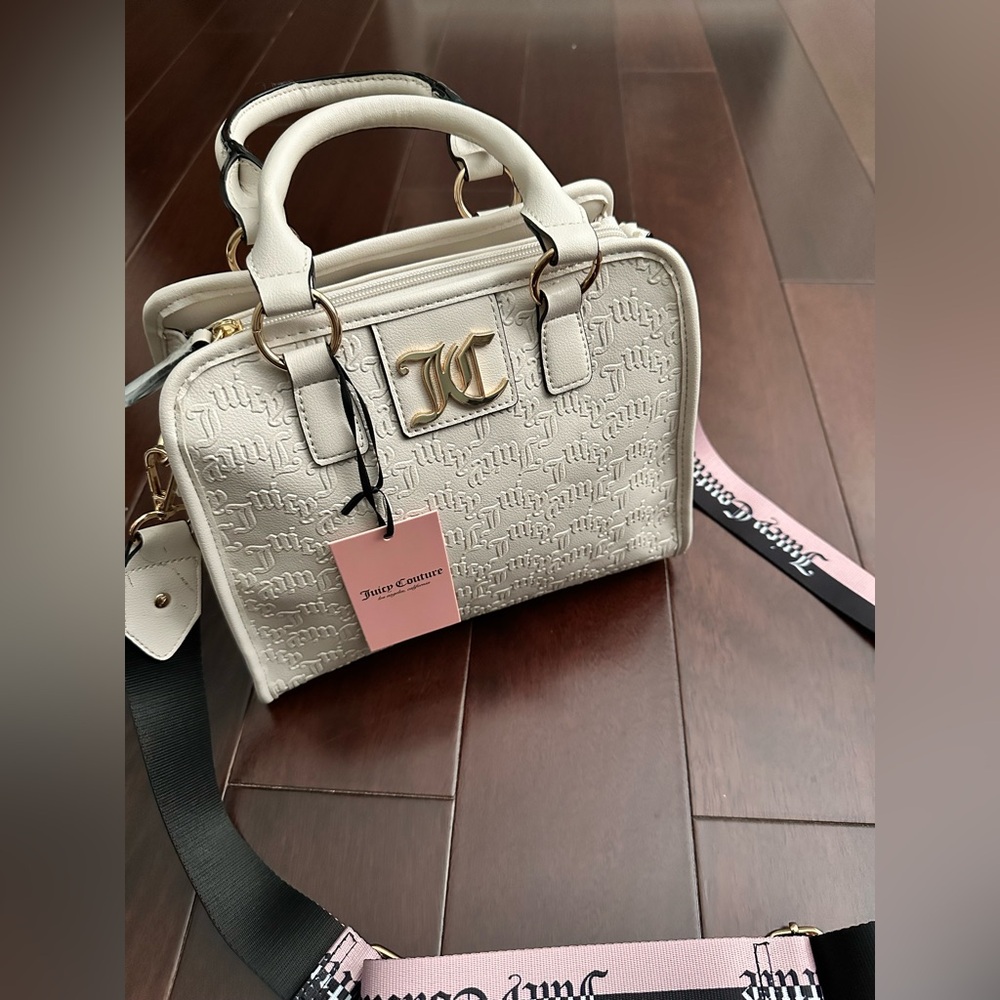 NWT Juicy Couture Charm City Satchel - Angel
